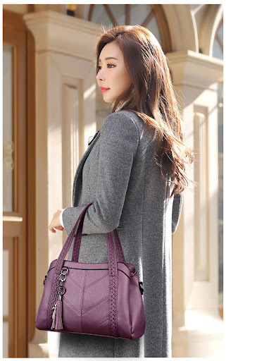Title 3, Fashionable All-Match Handbag, Shoulder Bag, an...