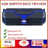 Loa Bluetooth Âm Thanh Vòm 6D , Công Suất 20W, Bass Mạnh H29