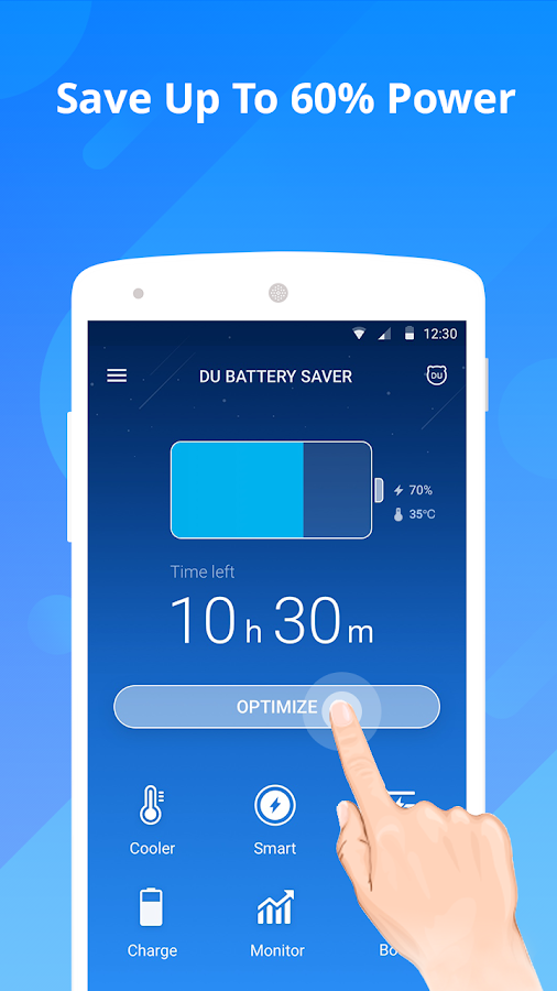    DU Battery Saver - Battery Charger & Battery Life- screenshot  