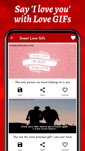 Screenshot Love Letters & Love Messages