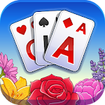 Cover Image of 下载 Solitaire TriPeaks Rose Garden: love flowers 2020 1.0.0 APK