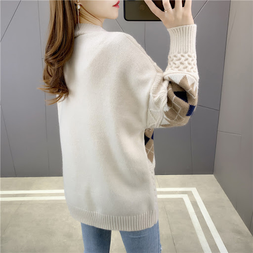 Title 6, Womens Korean-style Loose-fit Cardigan For Spr...
