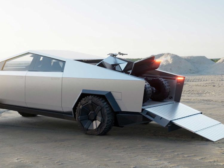 Tesla Cybertruck will get a four-motor version with the ability to drive sideways like a crab.