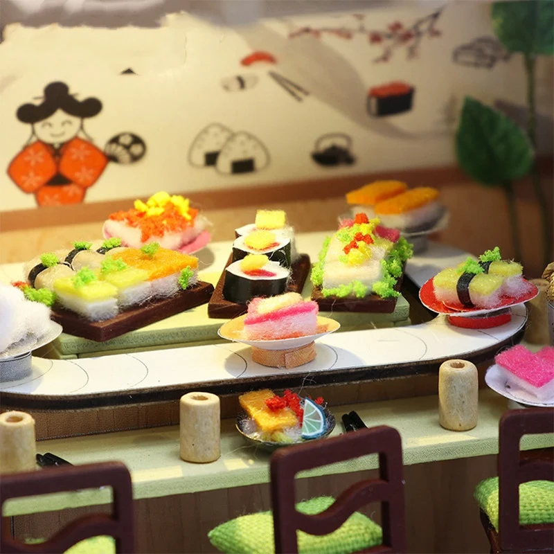 Japanese Style Sushi Restaurant Birthday Gift Handmade DIY Make Your Own Sushi Unique Experience Fun and Creative Gift f