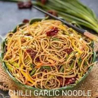 Egg Chilli Garlic Noodles