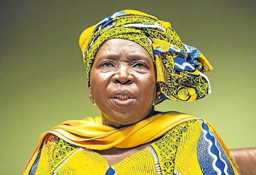 Nkosazana Dlamini-Zuma.