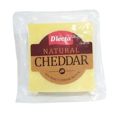 D'Lecta Dlecta Natural Cheddar 200 Gm