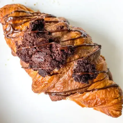 Walnut Praline Brownie Croissant