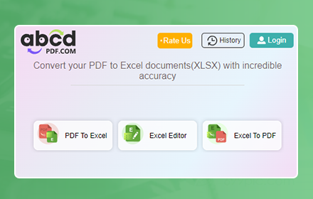 Convert PDF to Excel Preview image 0