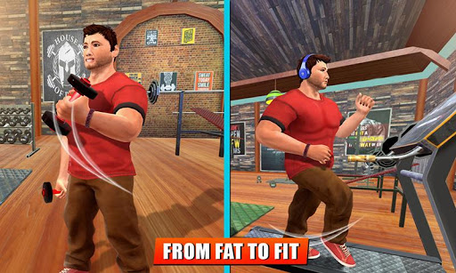 Screenshot Fat Boy Gym Fitness Games