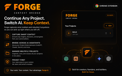 FORGE - Context Bridge screenshot 1