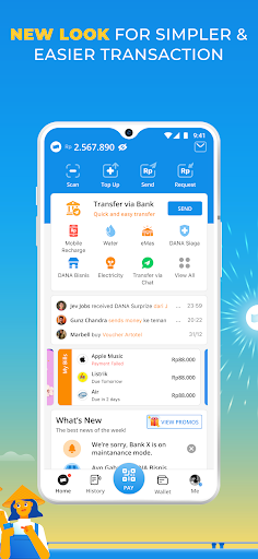 Screenshot DANA Indonesia Digital Wallet