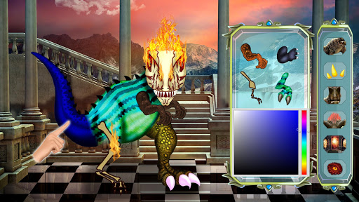 Screenshot Design Dinosaur Avatar Maker