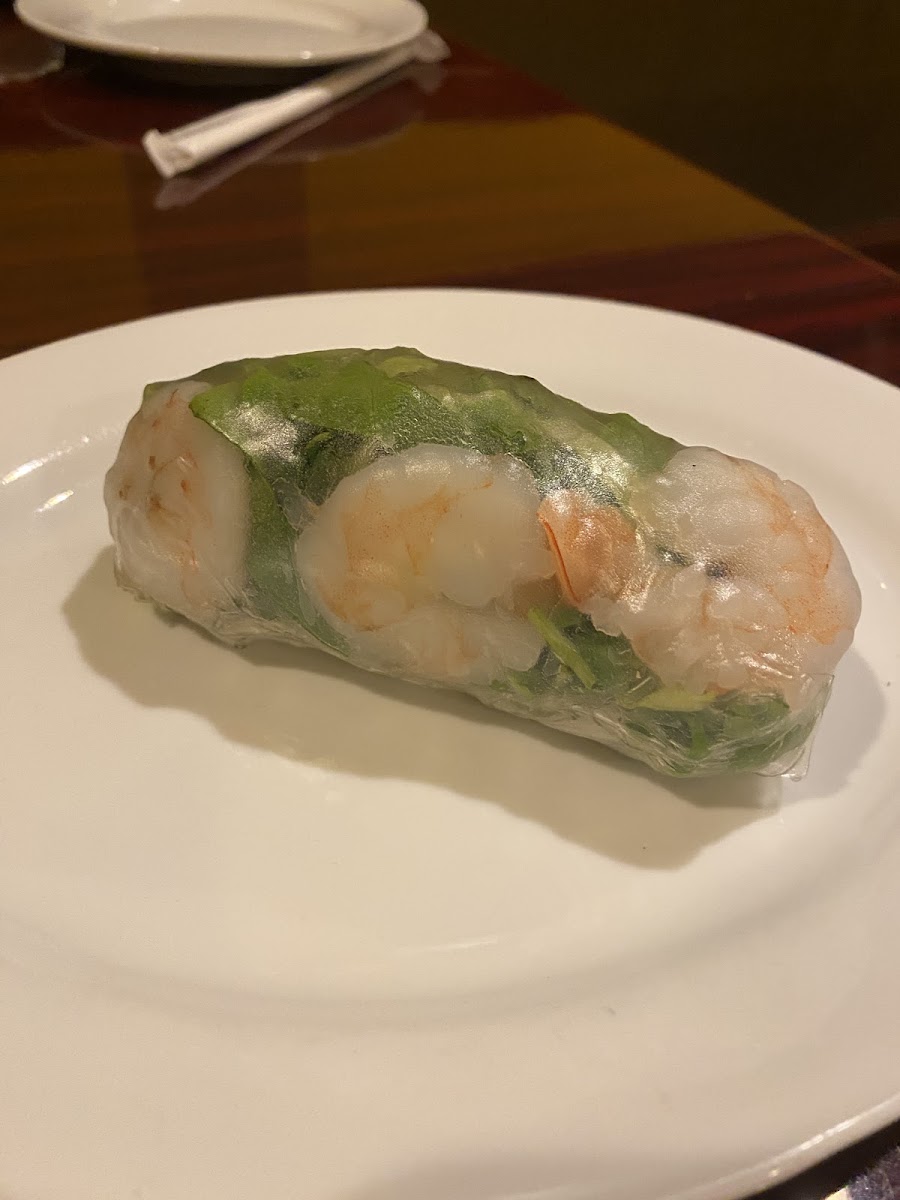 Shrimp summer roll