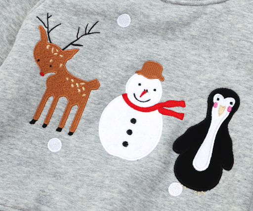Title 20, Childrens Christmas Series Sweater Thickened T...