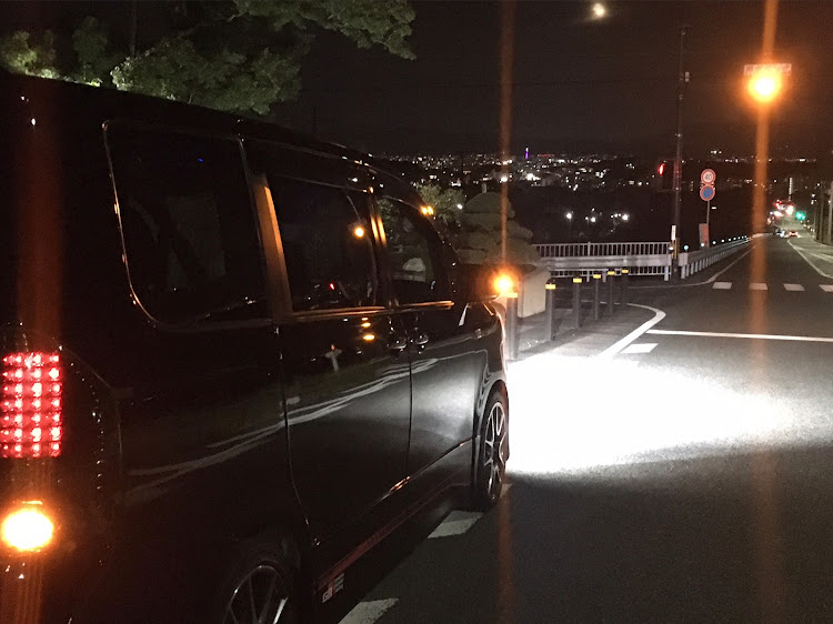 ノア G'sのナイトドライブ♪・iPhoneクオリティ・夜景と愛車・京都・涼しい夜に関するカスタム事例の投稿画像2枚目
