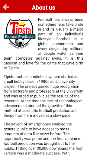 Tipsterarea Football Prediction