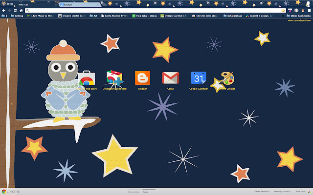 Cozy Owl chrome extension