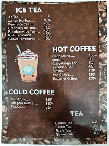 Lala's Cafe menu 