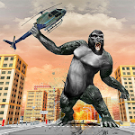 Cover Image of Descargar Alboroto enojado de la ciudad del gorila 1.0 APK