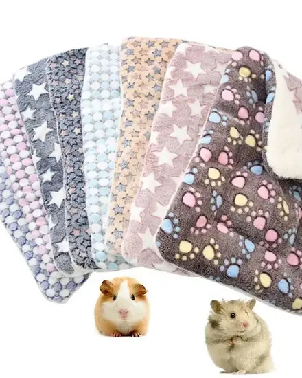 Pet Hamster Mat Guinea Pig Pad Cage Squirrel Rabbit Hedge... - 0