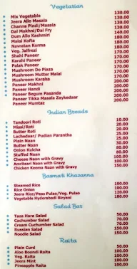 New Hotel Ranjit menu 8