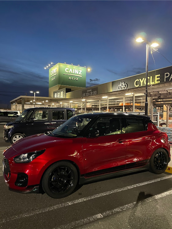 スイフトスポーツの茂原ツインサーキット・片岡龍也サーキットドライビングレッスン・タイム更新したけどに関するカスタム事例の投稿画像7枚目