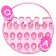 Thème de clavier Pink Donuts icon