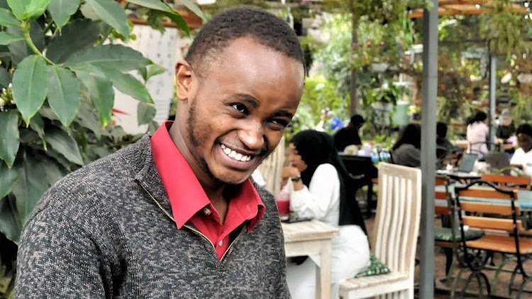 Edward Kamande, who joined as a waiter, is now the manager of Pallet Cafe