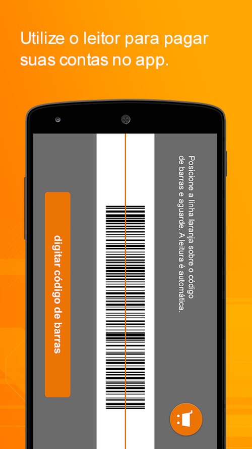 Android application Itaú pagcontas screenshort