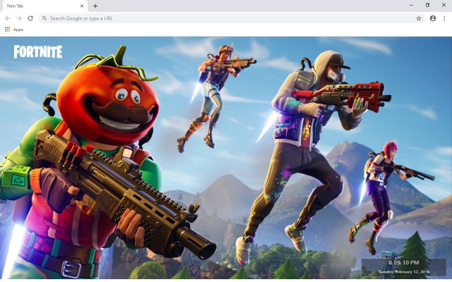 Fortnite Season 9 New Tab