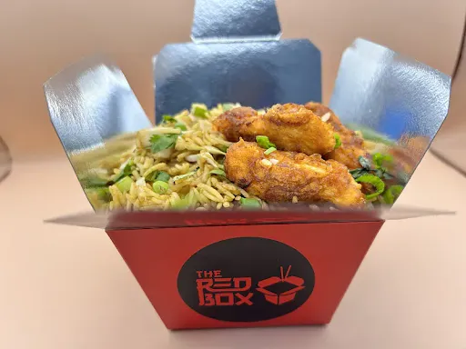 Vegetable Rice Bowl With Spicy Fried Chicken (Little Box)