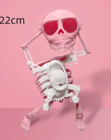 3D Model Mini Schedel Print Grappig - 2