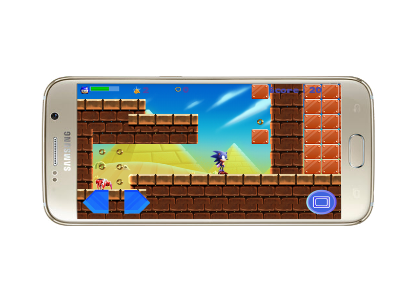 Super Sonic Castle : Run  Bros Screen 2