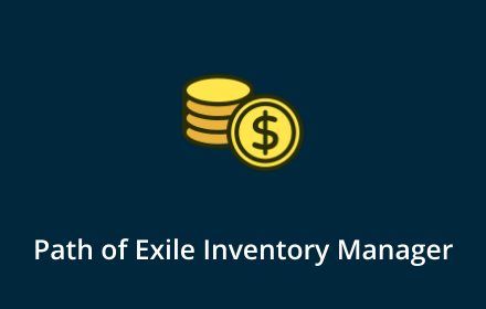 Path of Exile Inventory Manager Preview image 0