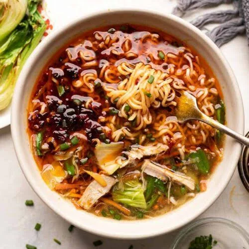 Prawns Thuppa Noodles-Bhutanese Choice