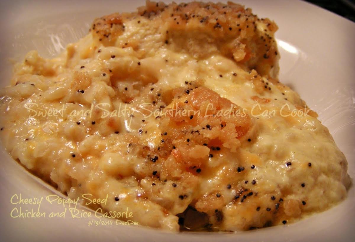 Poppy Seed Chicken & Rice Casserole | Just A Pinch Recipes