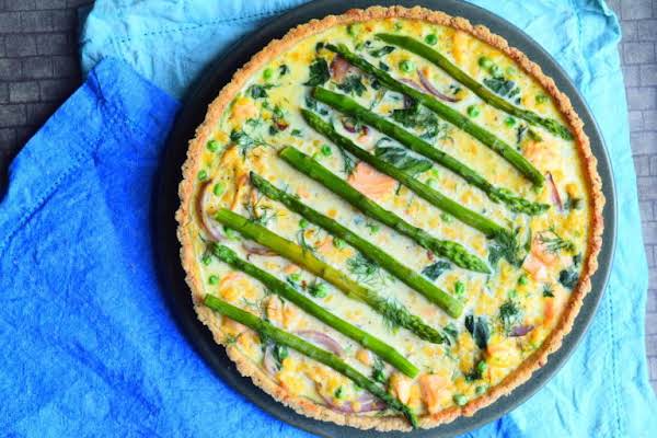 Salmon & Asparagus Tart_image