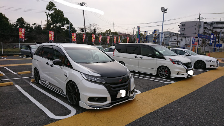 オデッセイの地震大丈夫でしたか？・ドライブ・オフ会に関するカスタム事例の投稿画像1枚目