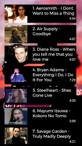 Love Songs Golden Memories 90s Top 100