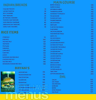 Sanjha Chulha menu 1