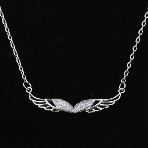 Title 4, Symmetrical Wing Pendant trend beautiful necklace