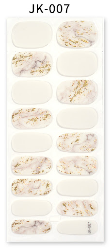 Title 12, Bronzing 3D Gel Nail Stickers for effortless st...