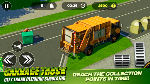 Garbage Truck - City Trash Cleaning Simulator