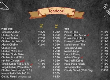 Fantoosh menu 