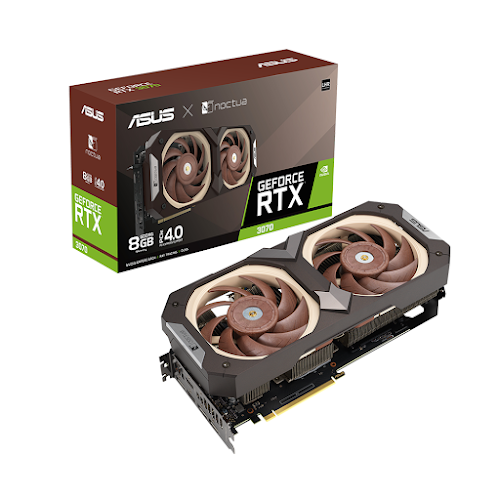 VGA ASUS GeForce RTX 3070 Noctua Edition 8GB GDDR6