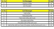 Cafe Hugs & Mugs menu 5