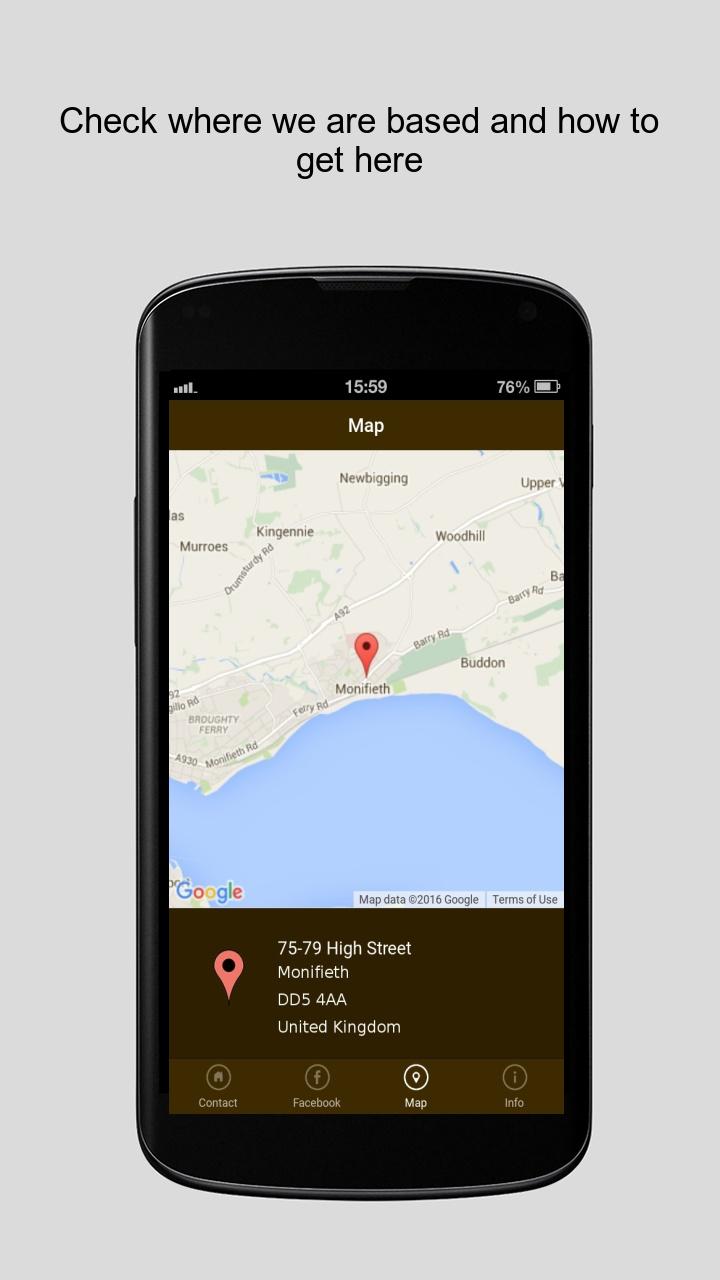 Monifieth Premier Taxis Screen 3