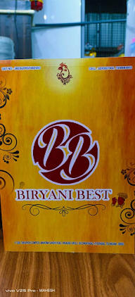 Biryani Best menu 1