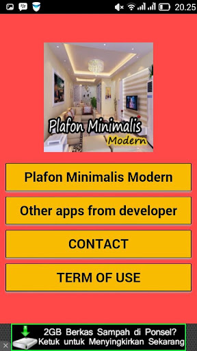 Plafon Minimalis Modern